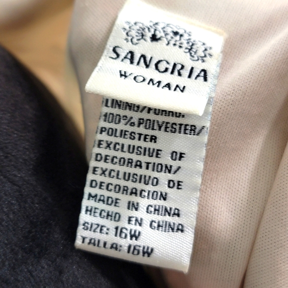 SANGRIA Woman Aztec Print Maxi Dress Size 16W #356 - Picture 2 of 8